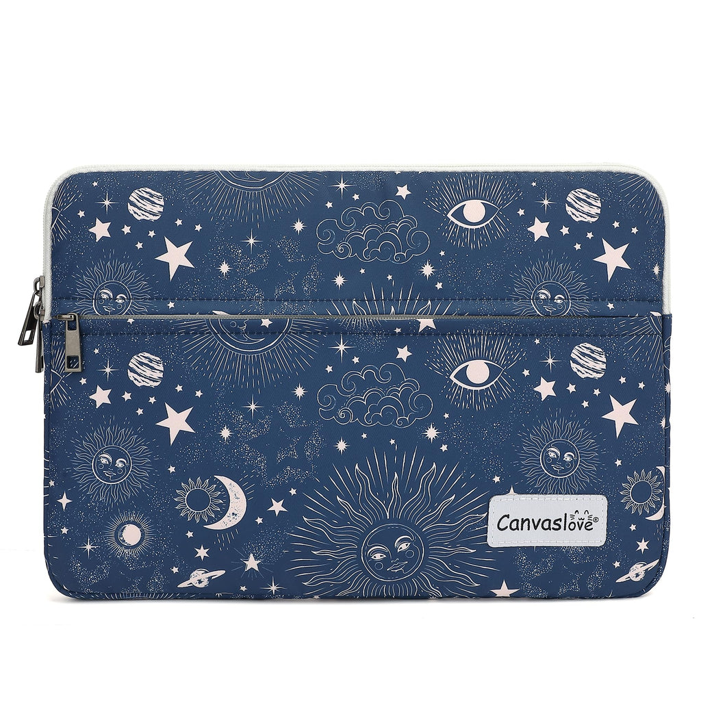 Canvaslove Laptop Sleeve Case Cover with Pocket for MacBook Pro 14 inch and 14 inch-14.4 inch HP, Lenovo, Dell, ASUS, Acer Notebook Computer（Sol De Mayo）