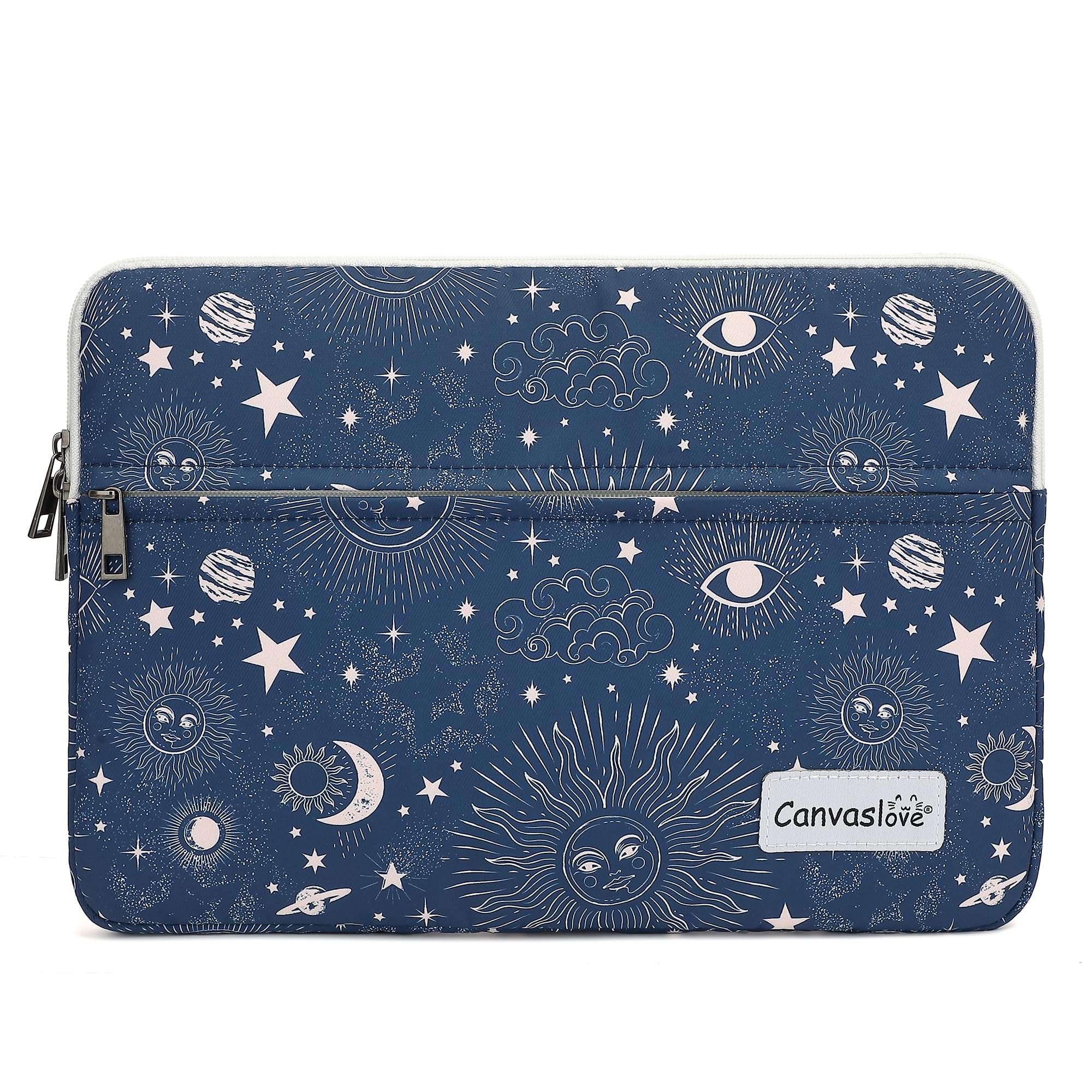 Canvaslove Laptop Sleeve Case Cover with Pocket for MacBook Pro 14 inch and 14 inch-14.4 inch HP, Lenovo, Dell, ASUS, Acer Notebook Computer（Sol De Mayo）