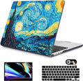 Mektron for 2025 M4 MacBook Air 13.6 Inch A3240 Case Fits 2023 A2681 M2 2024 A3113 M3 Chip with Liquid Retina Display, Printed Plastic Hard Shell Cover for MacBook Air 13.6", Abstract Starry Sky