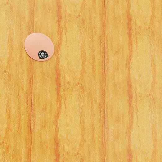 2 Pack Desk Grommet 2 Inch 50mm, Zinc Alloy Computer Desk Wire Hole Cover, Office Desktop Cord Cable Hole Metal Ring, Red Bronze
