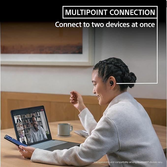 Sony WF-1000XM5 The Best Truly Wireless Bluetooth Noise Canceling Earbuds & in-Ear Headphones with Alexa Built-in, Silver