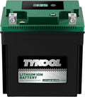 TYKOOL YTX14AH-BS-STD, LiFePO4 Lithium Motorcycle Battery,12.8V 7Ah,420CCA,5X Longer Life,Digital Readout, Powersports Battery,Fits for ATV, UTV, Scooter, Snow mobile,Polarity:[+ -]