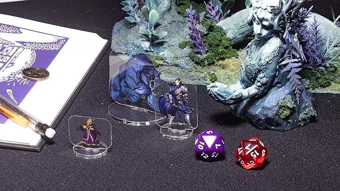 Arcknight Flat Plastic Miniatures: Mankind Horde; 31 Unique Human-Themed Enemy Minis for DND 5e and Pathfinder; Affordable, Skinny Figurines for Dungeons and Dragons and Other Tabletop RPG Games