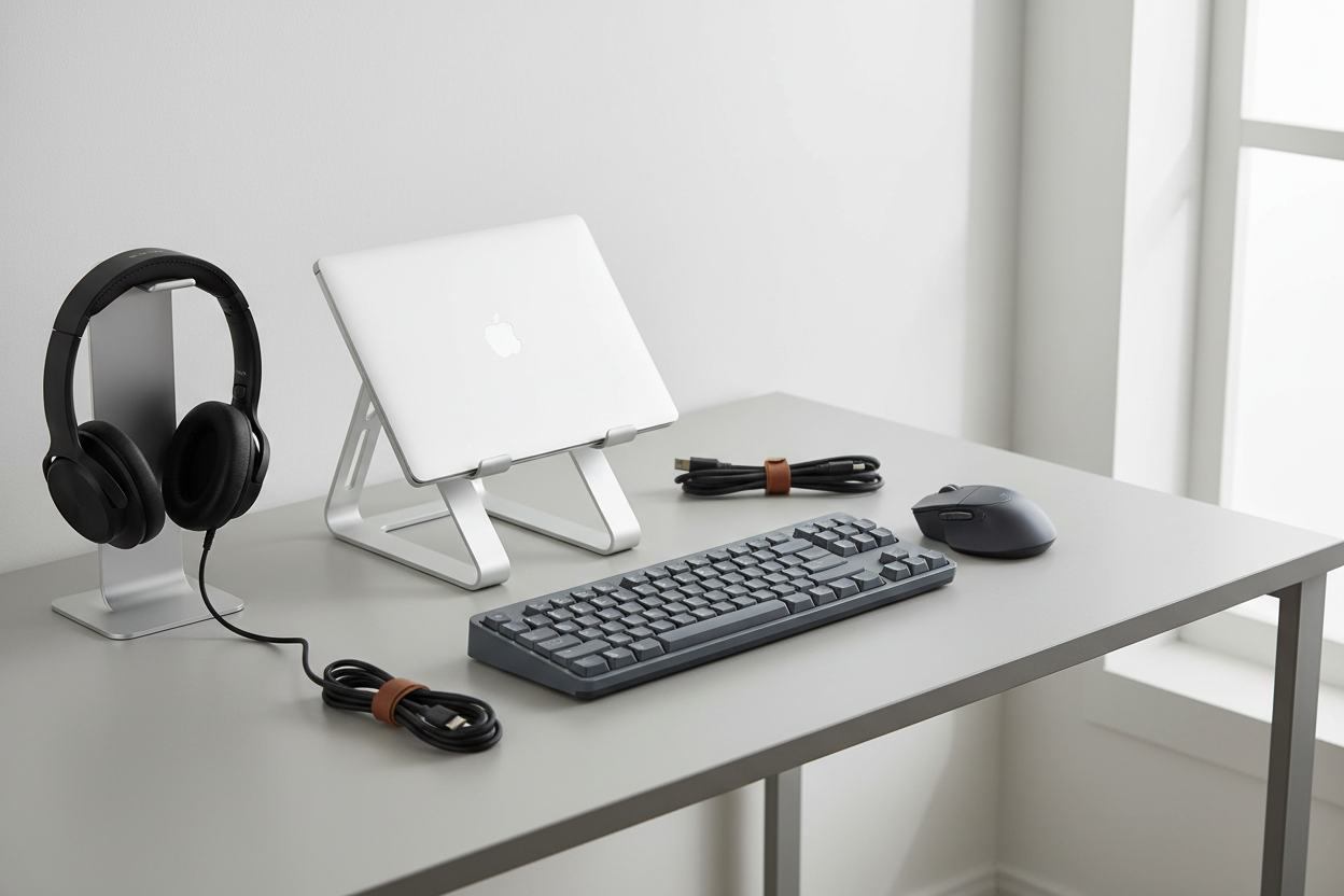 Everyday Electronics – dependable devices designed for daily use and long-term value (computer accesories and make it real photo)