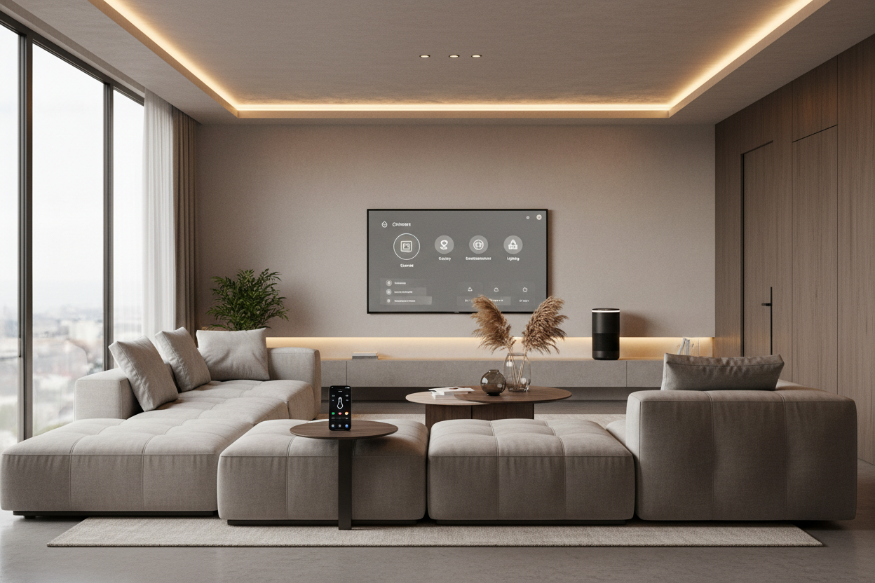 Smart Choice — Smart technology for modern living. (make it real photo)